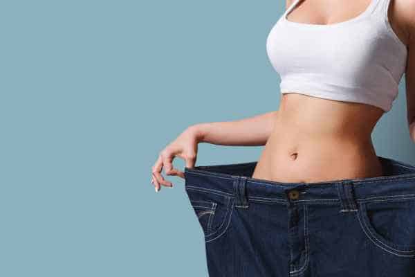 woman after fat reduction treatment Birmingham
