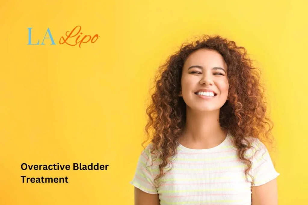 woman smiling about overactive bladder treatment Birmingham solutions