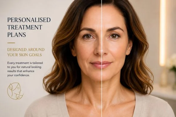 Before and after results of Collagen Lift Therapy Birmingham