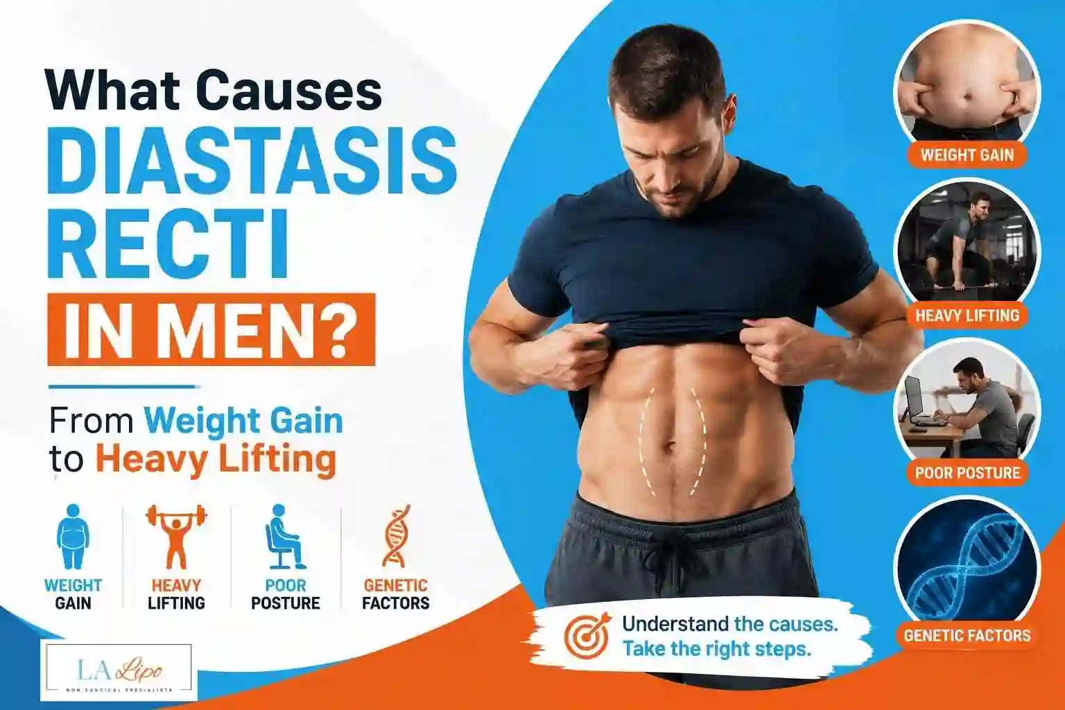 What Causes Diastasis Recti in Men? From Weight Gain to Heavy Lifting Birmingham